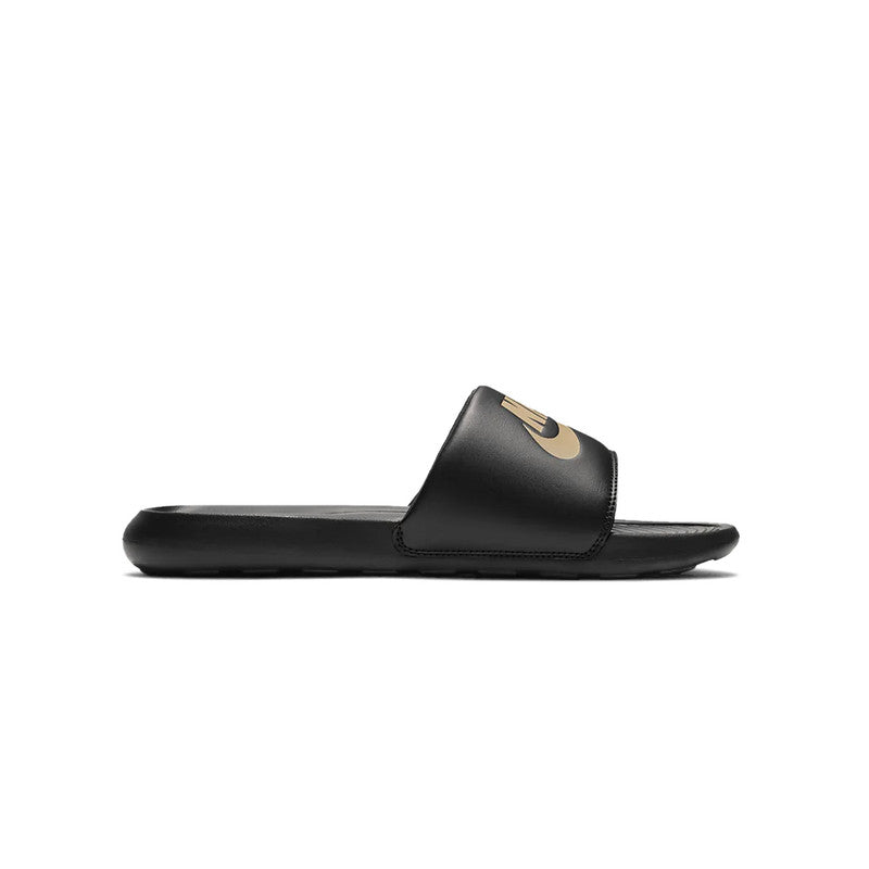 Sandalias nike hotsell negras con dorado